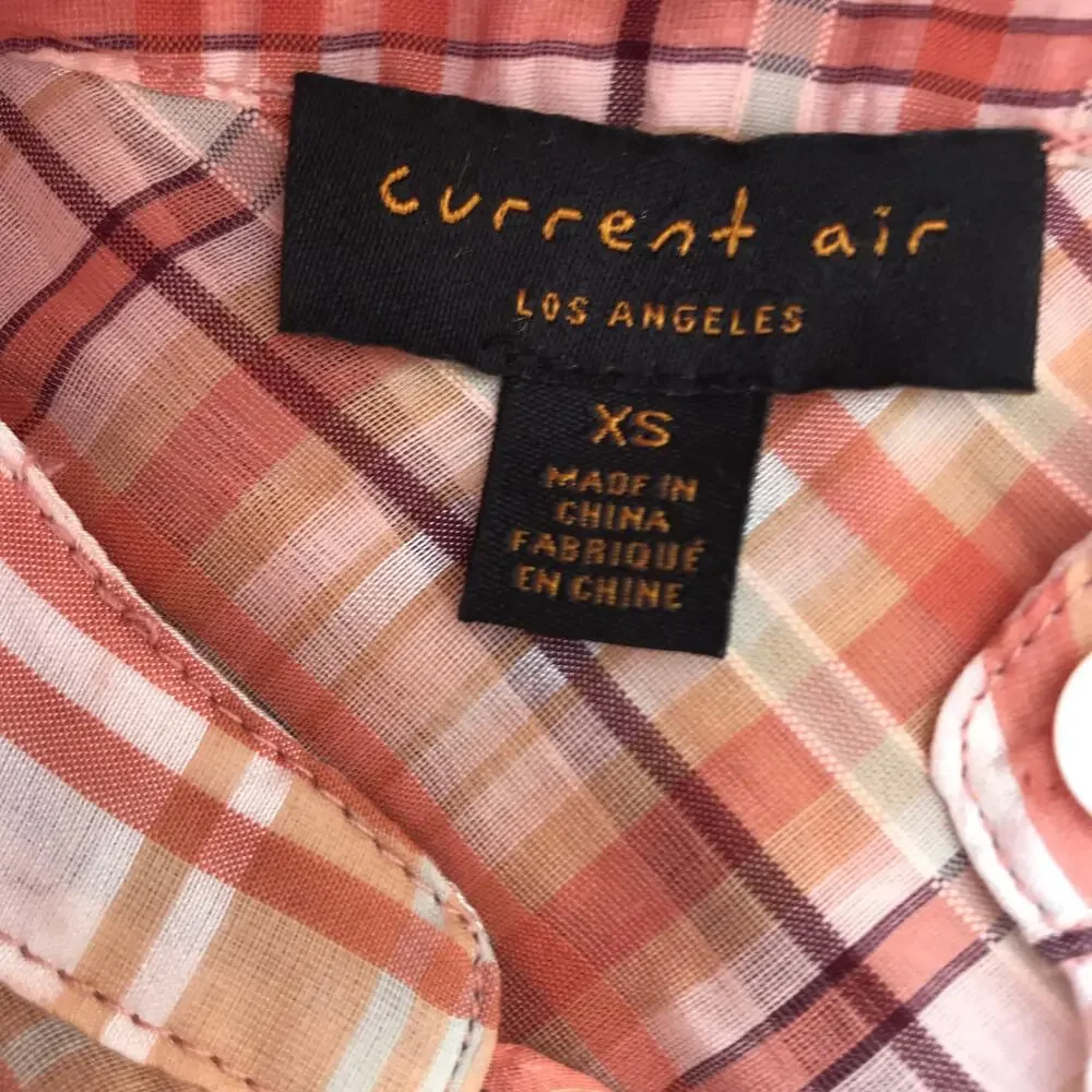 Anthropologie Current Air Polly Peasant Blouse
